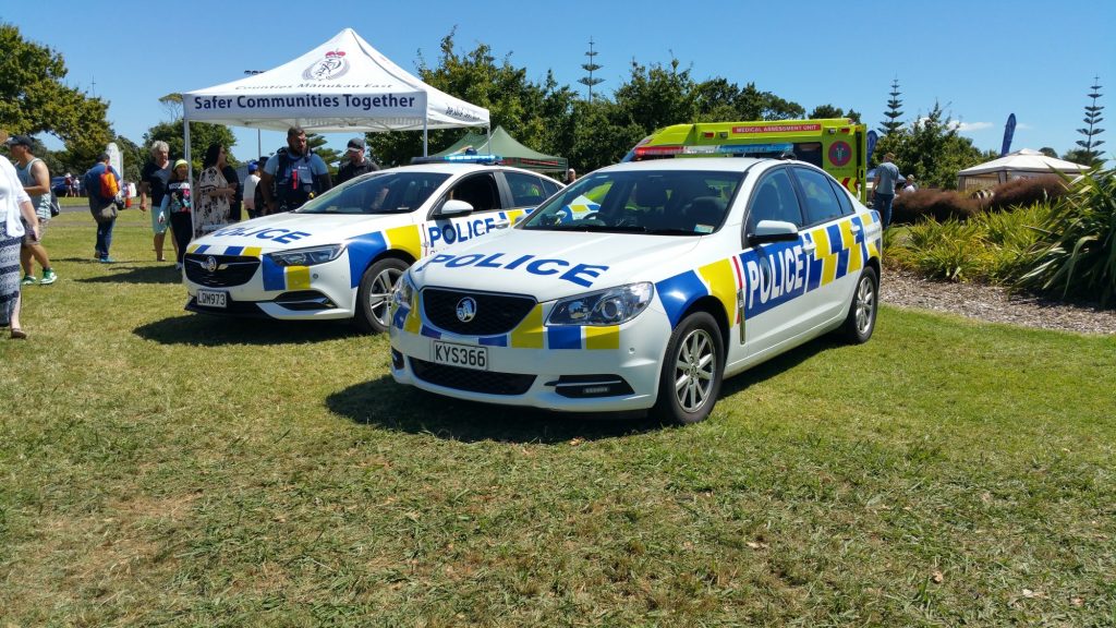 2017 Holden Commodore New Zealand Police vehicle
