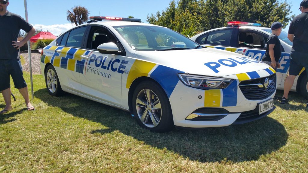 2018 Holden Commodore New Zealand Police vehicle