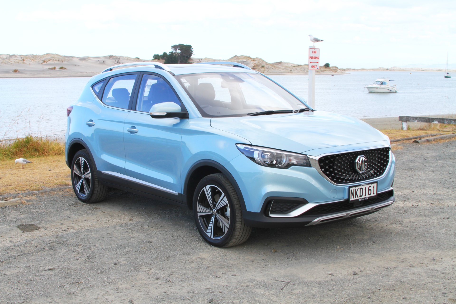 MG ZS EV electric vehicle in New Zealand