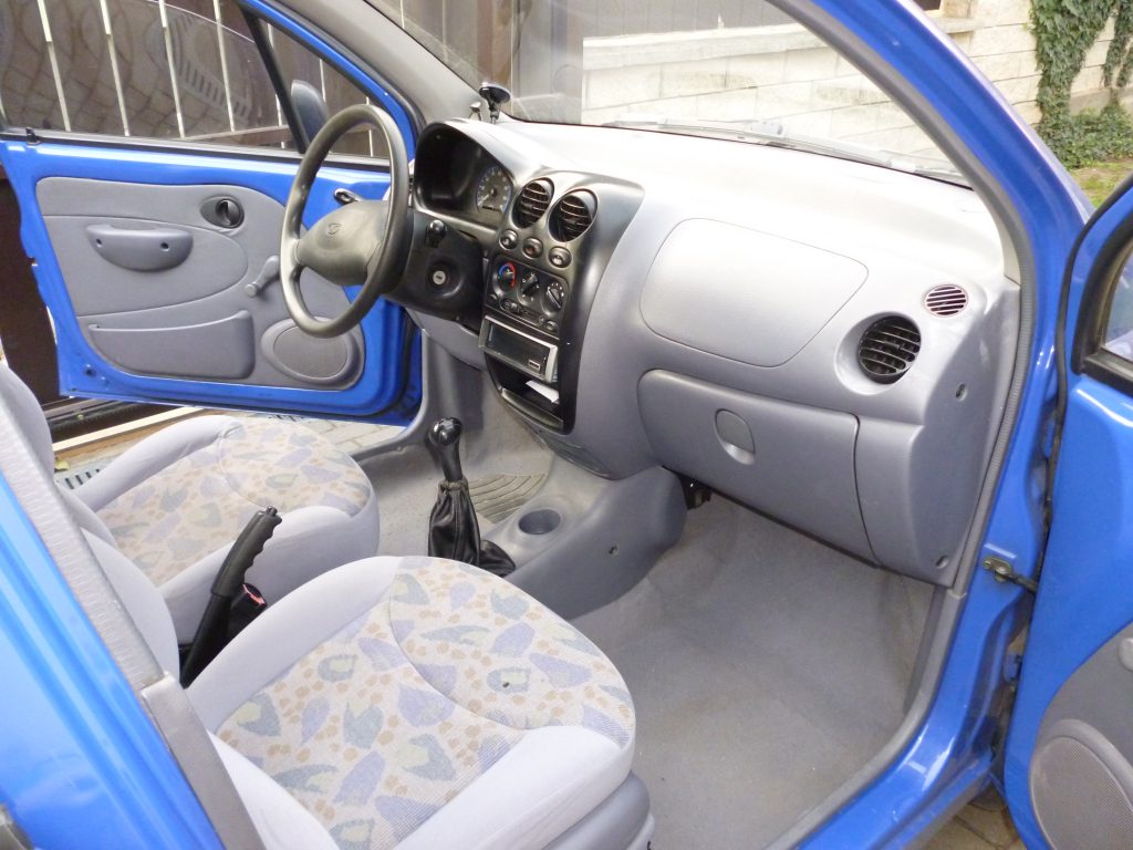 1998 Daewoo Matiz 0.8 3-cylinder interior