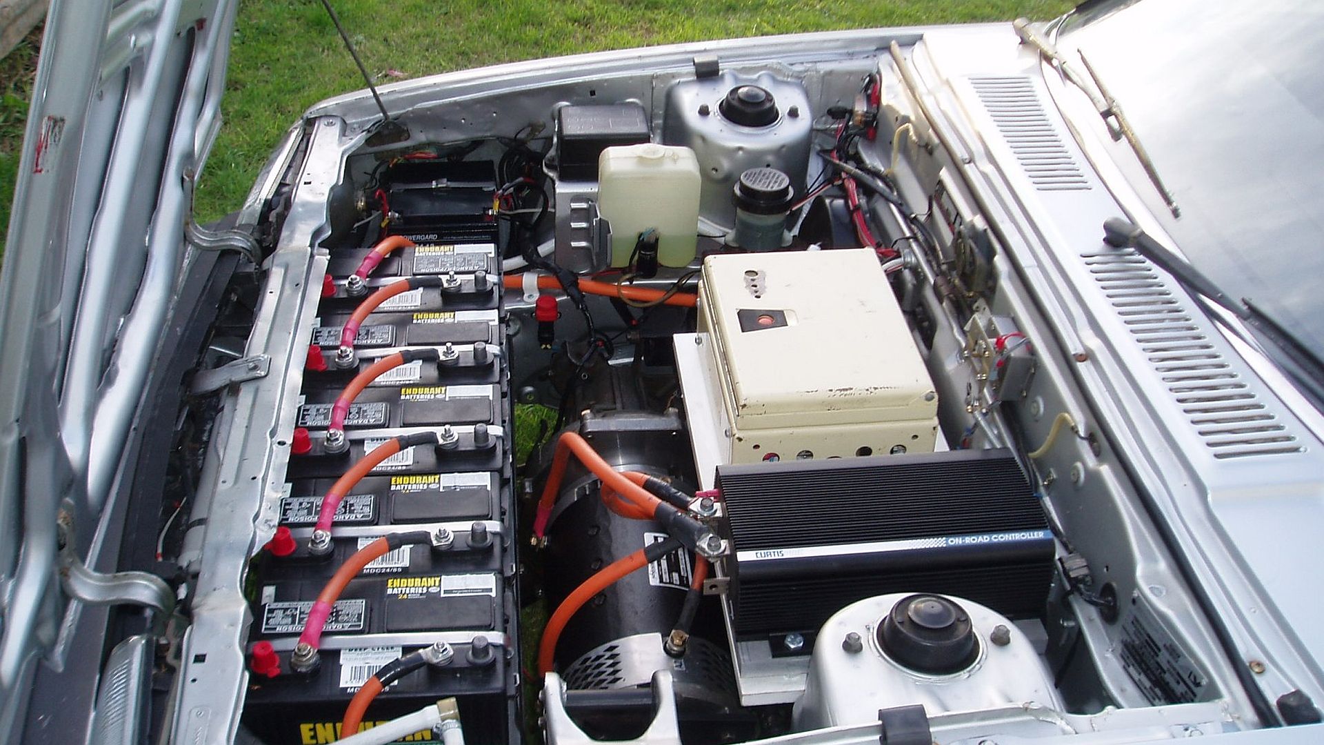 Electric Car Conversion Diagram