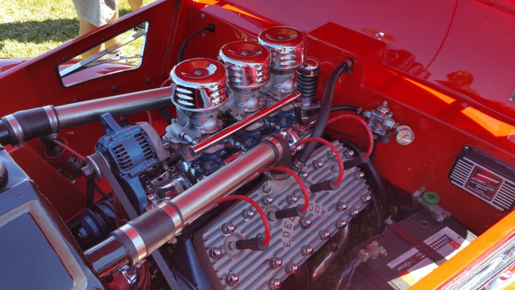 1951 Allard P1 Roadster engine