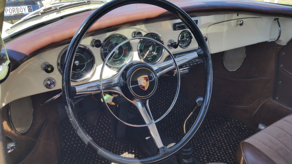 1962 Porsche 352 interior