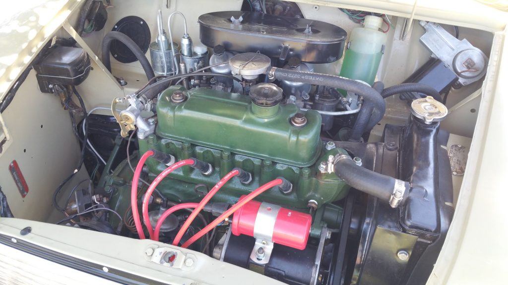 1968 Morris Mini-Cooper Mk II engine