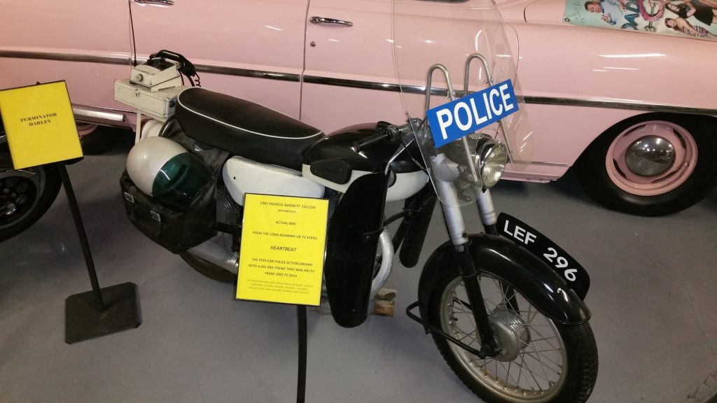 1963 Francis-Barnett Falcon motorcycle used in the TV series Heartbeat