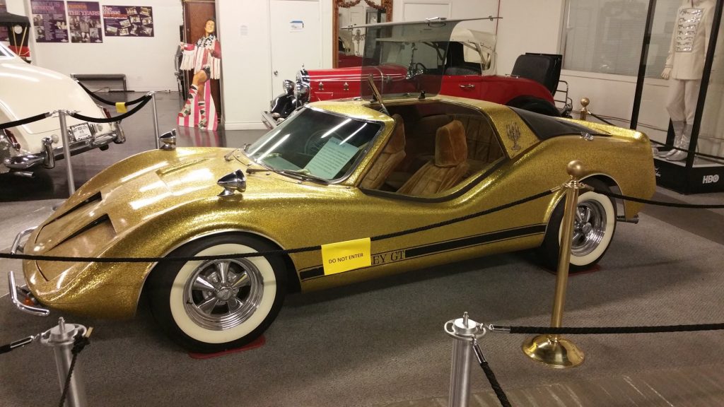Liberace's 1972 Bradley GT with gold metal flake finish